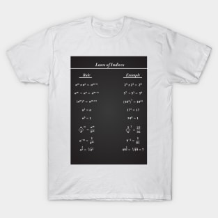 Formula Of Indices T-Shirt